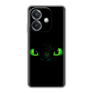 Силиконовый чехол на OPPO A3x с принтом Как приручить дракона Силиконовый чехол на OPPO A3x с принтом Как приручить дракона