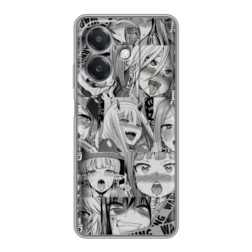 Силиконовый чехол на OPPO A3x с принтом Ahegao Ахегао Аниме Силиконовый чехол на OPPO A3x с принтом Ahegao Ахегао Аниме