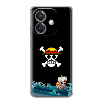 Силиконовый чехол на OPPO A3x с принтом One Piece Ван Пис Силиконовый чехол на OPPO A3x с принтом One Piece Ван Пис