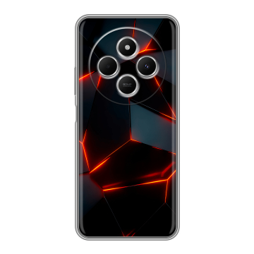 Силиконовый чехол на Redmi 14C с принтом Яркие абстракции Силиконовый чехол на Redmi 14C с принтом Яркие абстракции