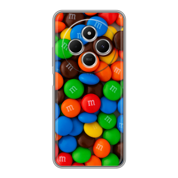 Силиконовый чехол на Redmi 14C с принтом Конфеты Силиконовый чехол на Redmi 14C с принтом Конфеты