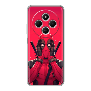 Силиконовый чехол на Redmi 14C с принтом Дедпул Deadpool Силиконовый чехол на Redmi 14C с принтом Дедпул Deadpool