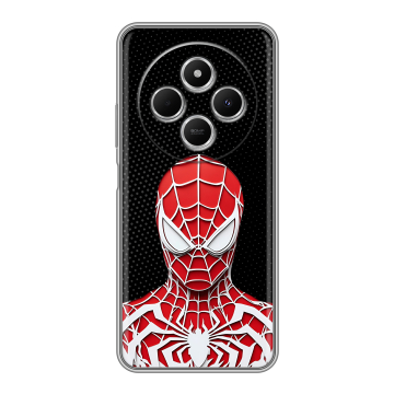 Силиконовый чехол на Redmi 14C с принтом человек паук spiderman Силиконовый чехол на Redmi 14C с принтом человек паук spiderman