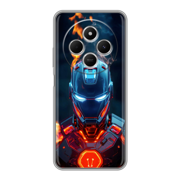 Силиконовый чехол на Redmi 14C с принтом IronMan Железный человек Силиконовый чехол на Redmi 14C с принтом IronMan Железный человек