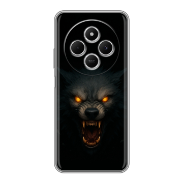 Силиконовый чехол на Redmi 14C с принтом Волк