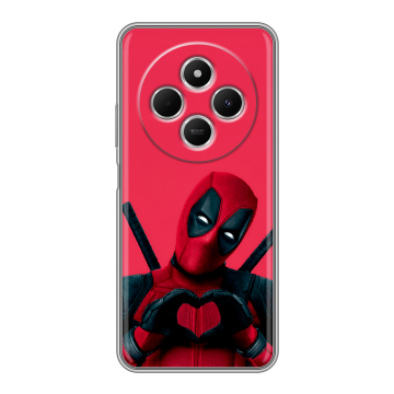 Силиконовый чехол на Redmi 14C с принтом Дедпул Deadpool Силиконовый чехол на Redmi 14C с принтом Дедпул Deadpool