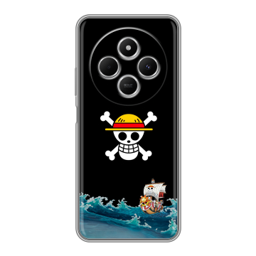Силиконовый чехол на Redmi 14C с принтом One Piece Ван Пис