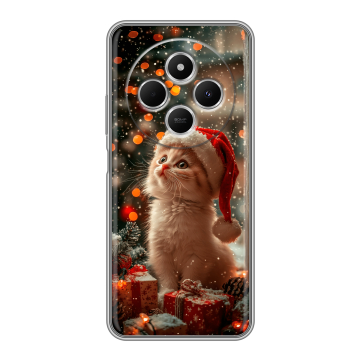 Силиконовый чехол на Redmi 14C с принтом Новый год