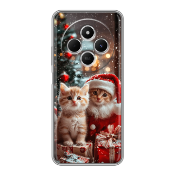 Силиконовый чехол на Redmi 14C с принтом Новый год