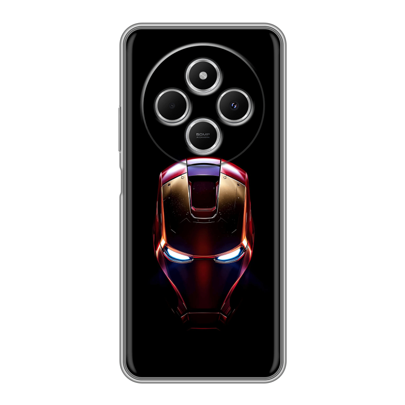 Силиконовый чехол на Redmi 14C с принтом IronMan Железный человек Силиконовый чехол на Redmi 14C с принтом IronMan Железный человек