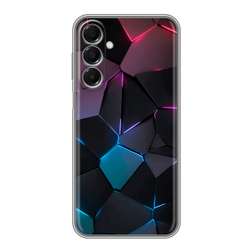 Силиконовый чехол на Samsung Galaxy A16 с принтом Геометрия неона Силиконовый чехол на Samsung Galaxy A16 с принтом Геометрия неона