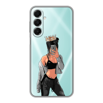 Силиконовый чехол на Samsung Galaxy A16 с принтом Женские принты Силиконовый чехол на Samsung Galaxy A16 с принтом Женские принты