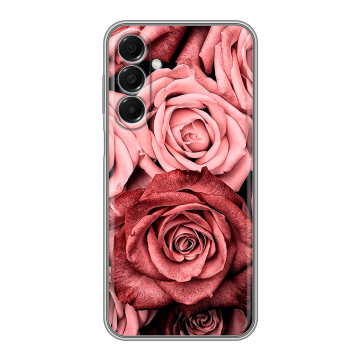 Силиконовый чехол на Samsung Galaxy A16 с принтом Цветы розы Силиконовый чехол на Samsung Galaxy A16 с принтом Цветы розы