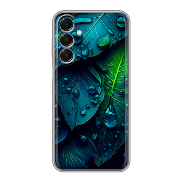 Силиконовый чехол на Samsung Galaxy A16 с принтом Листья Силиконовый чехол на Samsung Galaxy A16 с принтом Листья