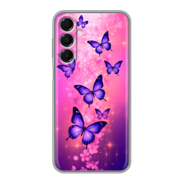 Силиконовый чехол на Samsung Galaxy A16 с принтом Бабочки