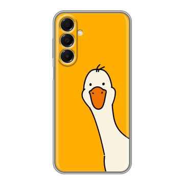 Силиконовый чехол на Samsung Galaxy A16 с принтом Утка
