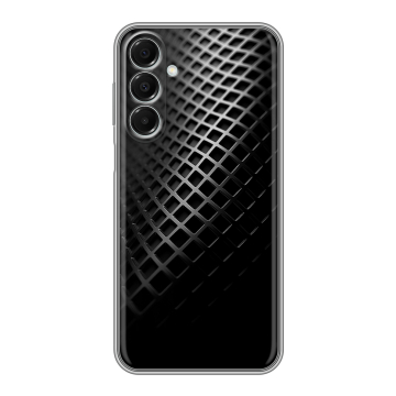 Силиконовый чехол на Samsung Galaxy A16 с принтом Текстура металла