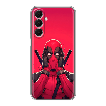 Силиконовый чехол на Samsung Galaxy A16 с принтом Дедпул Deadpool
