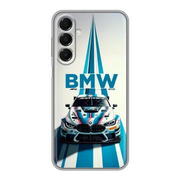 Силиконовый чехол на Samsung Galaxy A16 с принтом БМВ BMW