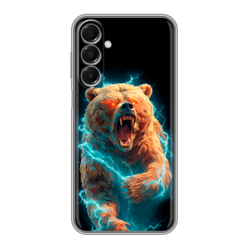 Силиконовый чехол на Samsung Galaxy A16 с принтом Медведь Силиконовый чехол на Samsung Galaxy A16 с принтом Медведь