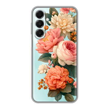 Силиконовый чехол на Samsung Galaxy A16 с принтом цветы Силиконовый чехол на Samsung Galaxy A16 с принтом цветы