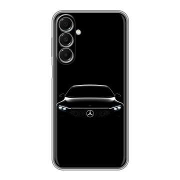 Силиконовый чехол на Samsung Galaxy A16 с принтом Mercedes Мерседес