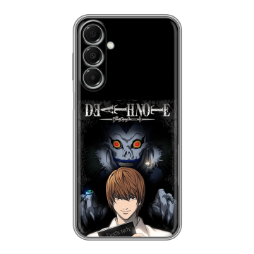 Силиконовый чехол на Samsung Galaxy A16 с принтом Death note Тетрадь смерти Силиконовый чехол на Samsung Galaxy A16 с принтом Death note Тетрадь смерти