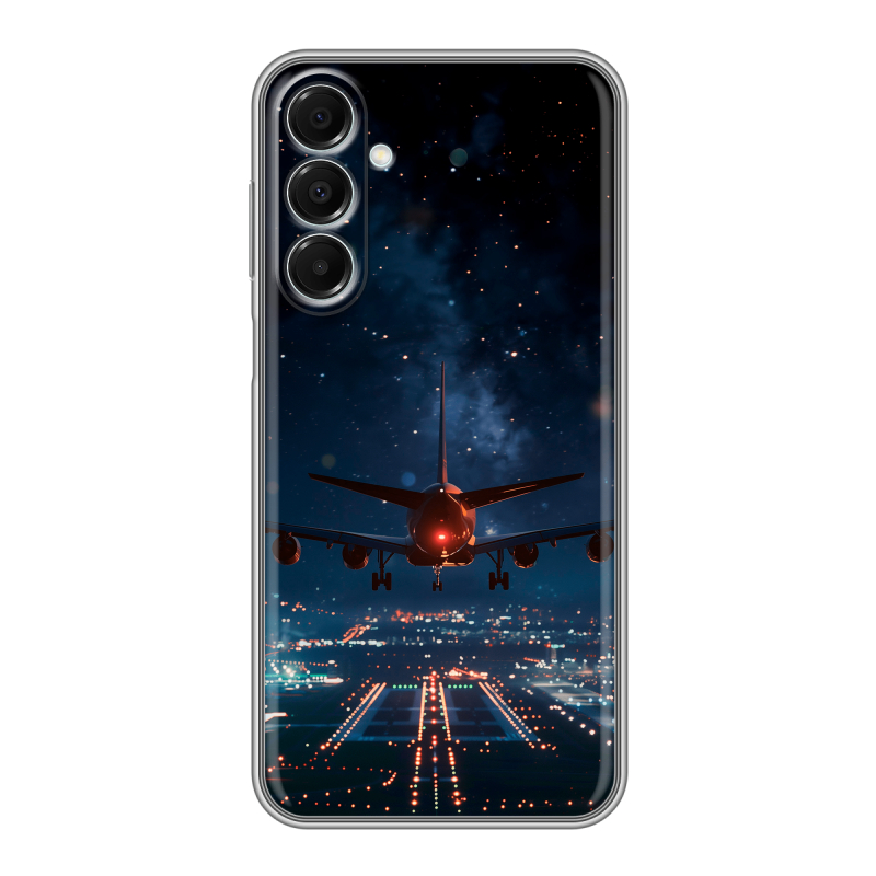 Силиконовый чехол на Samsung Galaxy A16 с принтом самолет Силиконовый чехол на Samsung Galaxy A16 с принтом самолет
