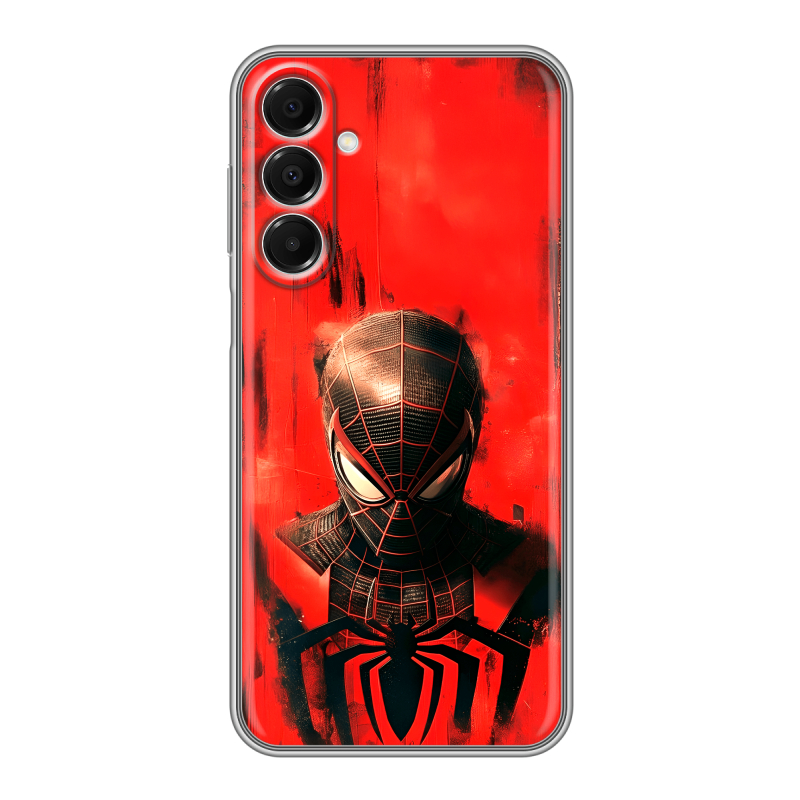 Силиконовый чехол на Samsung Galaxy A16 с принтом человек паук spiderman Силиконовый чехол на Samsung Galaxy A16 с принтом человек паук spiderman
