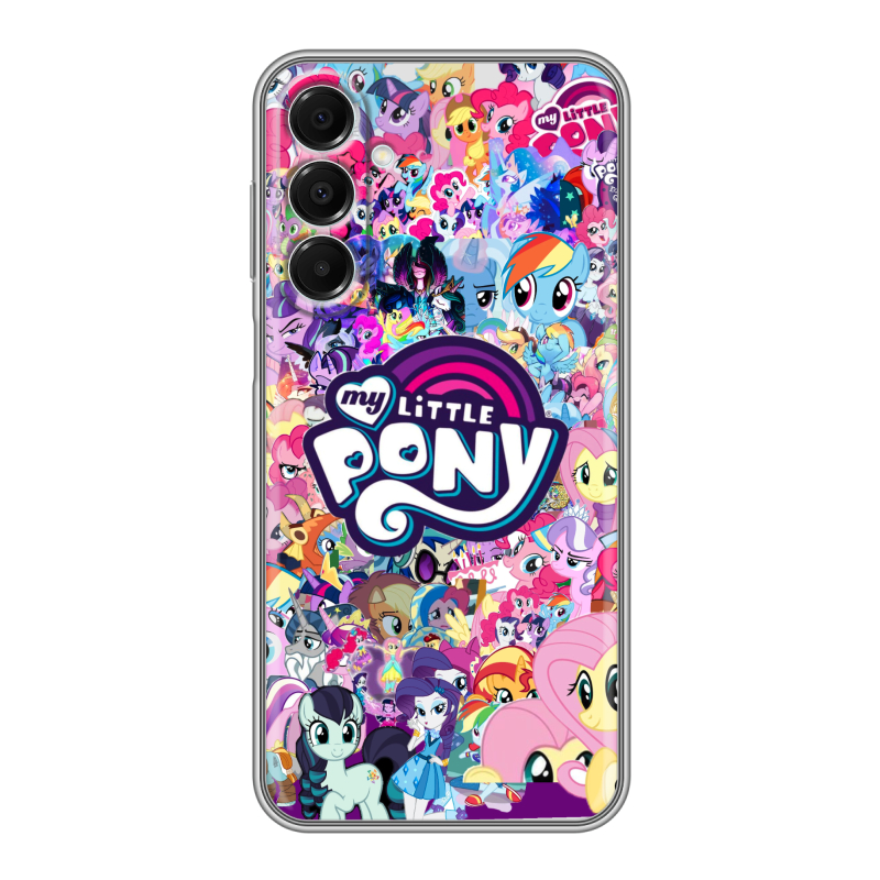 Силиконовый чехол на Samsung Galaxy A16 с принтом My little pony Дружба чудо Силиконовый чехол на Samsung Galaxy A16 с принтом My little pony Дружба чудо