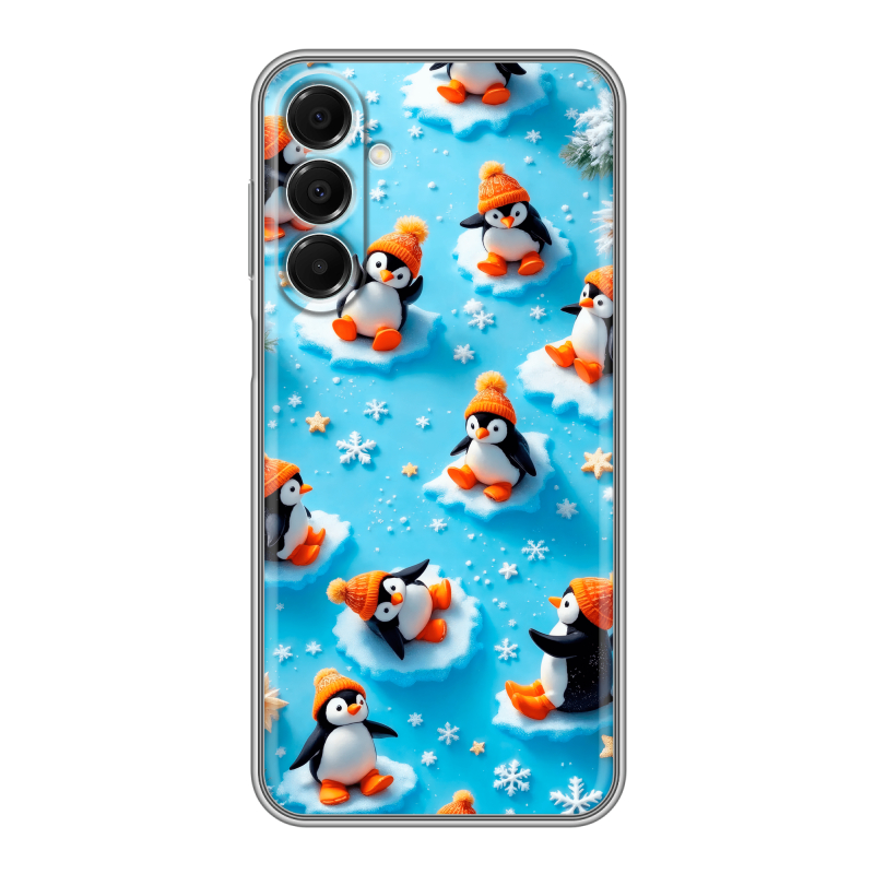 Силиконовый чехол на Samsung Galaxy A16 с принтом Новый год Силиконовый чехол на Samsung Galaxy A16 с принтом Новый год