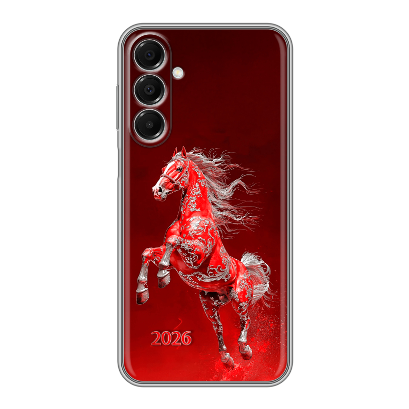 Силиконовый чехол на Samsung Galaxy A16 с принтом Новый год Силиконовый чехол на Samsung Galaxy A16 с принтом Новый год