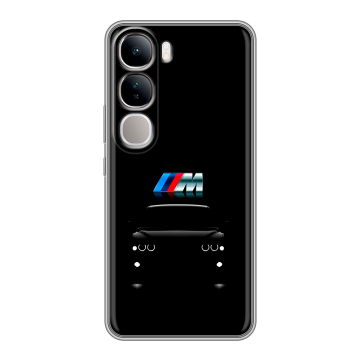 Силиконовый чехол на Vivo V40 Lite 4G с принтом БМВ BMW Силиконовый чехол на Vivo V40 Lite 4G с принтом БМВ BMW