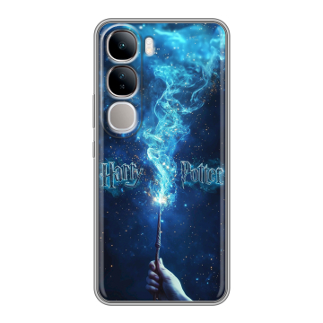 Силиконовый чехол на Vivo V40 Lite 4G с принтом Harry Potter Гарри Поттер