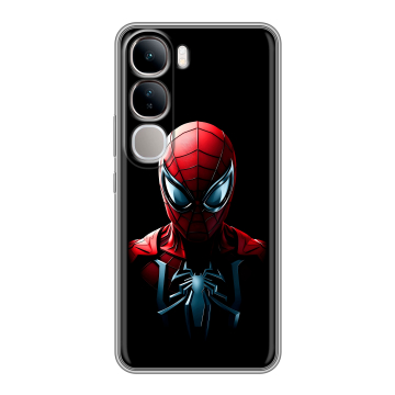 Силиконовый чехол на Vivo V40 Lite 4G с принтом Spiderman Человек паук
