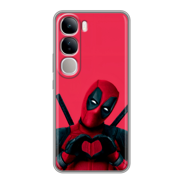 Силиконовый чехол на Vivo V40 Lite 4G с принтом Дедпул Deadpool