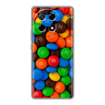 Силиконовый чехол на Tecno Camon 30S с принтом Конфеты
