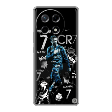 Силиконовый чехол на Tecno Camon 30S с принтом Реал Роналдо Силиконовый чехол на Tecno Camon 30S с принтом Реал Роналдо