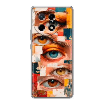 Силиконовый чехол на Tecno Camon 30S с принтом Модный принт Силиконовый чехол на Tecno Camon 30S с принтом Модный принт