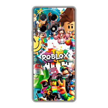 Силиконовый чехол на Tecno Camon 30S с принтом Roblox Роблокс Силиконовый чехол на Tecno Camon 30S с принтом Roblox Роблокс