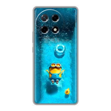 Силиконовый чехол на Tecno Camon 30S с принтом Миньоны Силиконовый чехол на Tecno Camon 30S с принтом Миньоны