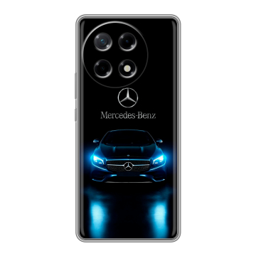 Силиконовый чехол на Tecno Camon 30S с принтом Mercedes Мерседес Силиконовый чехол на Tecno Camon 30S с принтом Mercedes Мерседес
