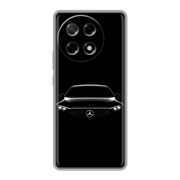 Силиконовый чехол на Tecno Camon 30S с принтом Mercedes Мерседес