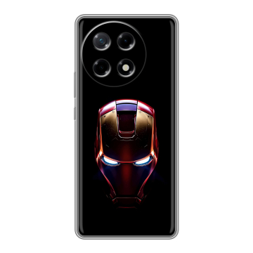 Силиконовый чехол на Tecno Camon 30S с принтом IronMan Железный человек