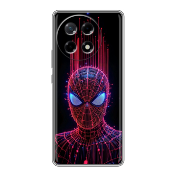 Силиконовый чехол на Tecno Camon 30S с принтом Spiderman Человек паук