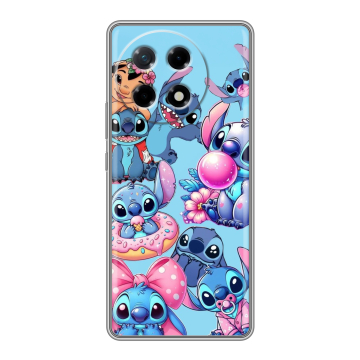 Силиконовый чехол на Tecno Camon 30S с принтом Лило и Стич Силиконовый чехол на Tecno Camon 30S с принтом Лило и Стич