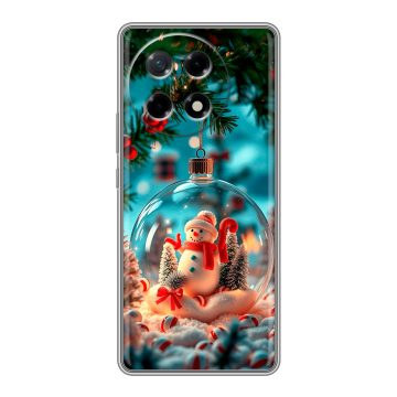 Силиконовый чехол на Tecno Camon 30S с принтом Новый год Силиконовый чехол на Tecno Camon 30S с принтом Новый год