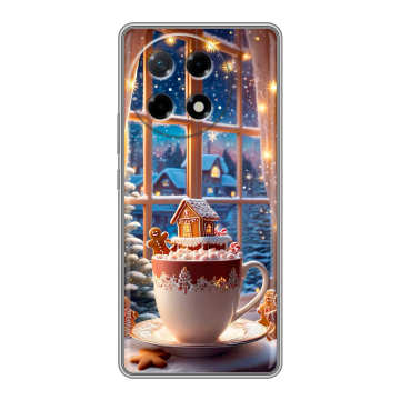 Силиконовый чехол на Tecno Camon 30S с принтом Новый год Силиконовый чехол на Tecno Camon 30S с принтом Новый год