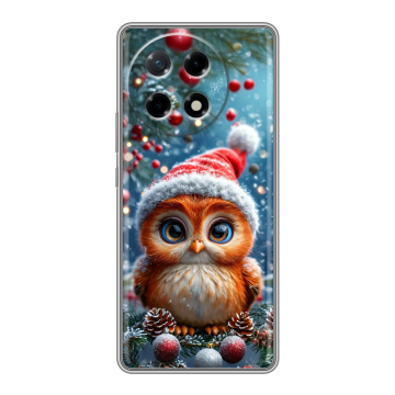 Силиконовый чехол на Tecno Camon 30S с принтом Новый год Силиконовый чехол на Tecno Camon 30S с принтом Новый год