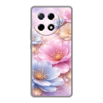 Силиконовый чехол на Tecno Camon 30S с принтом женский